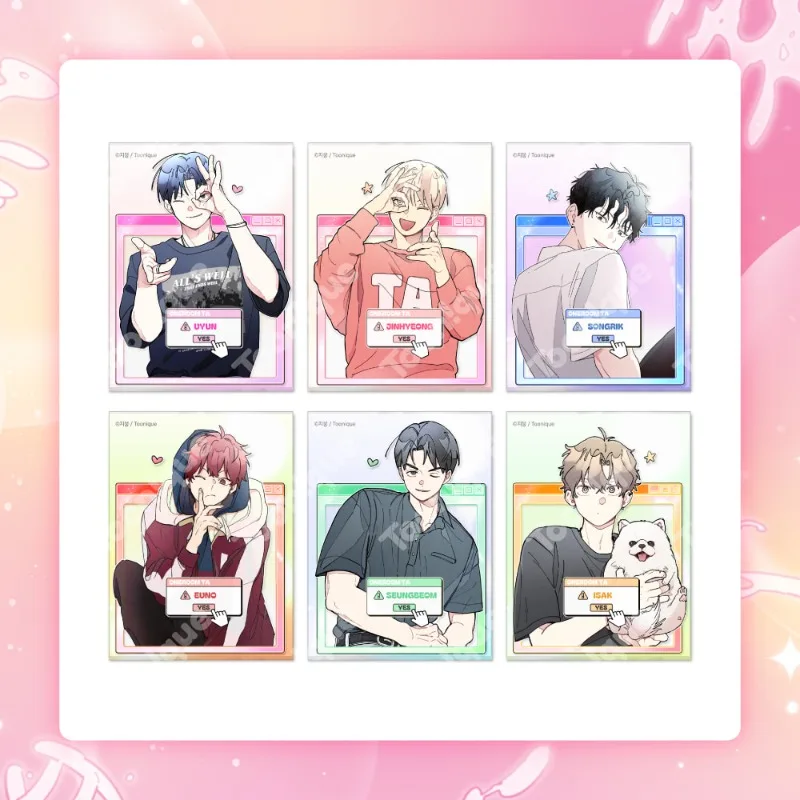 Song Woo-yeon Card Tomka Animation Derivatives Anime One-Room TA Toy Figures Cartoon Cards Acrylic Cosplay Accessories Gifts