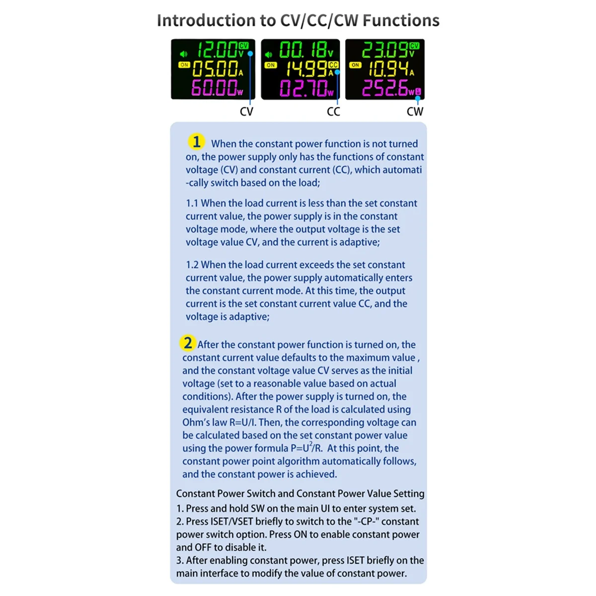 

Источник питания постоянного тока XY6020LV Регулируемый источник питания постоянного тока с ЧПУ Постоянное напряжение Обслуживание постоянного тока 20 А/1200 Вт Понижающий модуль