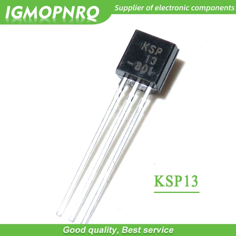 20pcs KSP13 TO92 KSP13BU TO-92 Darlington transistor Transistor line