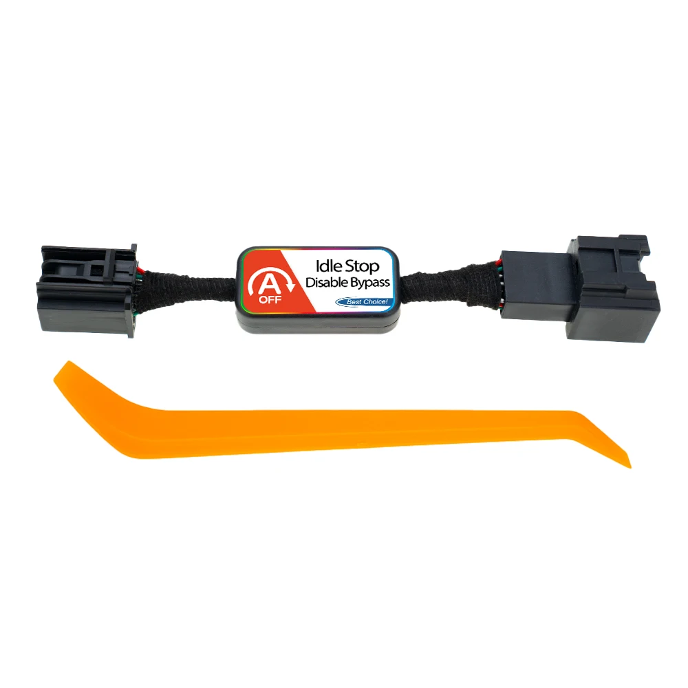 For 2020-2024 Jeep Gladiator JT 2018-2024 Wrangler JL Auto Start/Stop Engine System Eliminator/Delete/Cancel Bypass Device Cable