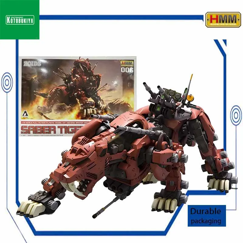 KAIYODO الأصلي أطقم منمذجة HMM 1/72 صابر النمر أنيمي عمل الشكل الجمعية التجمع نموذج اللعب هدايا للأولاد المقتنيات