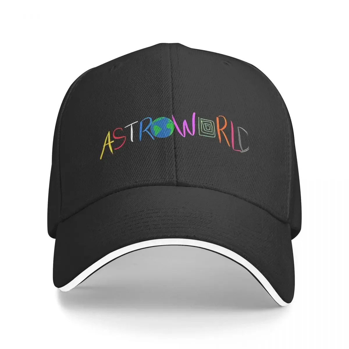 Travis-Astroworld Baseball Cap Casual Rapper Sandwich Caps Unisex Adjustable Caps Hat Running Golf