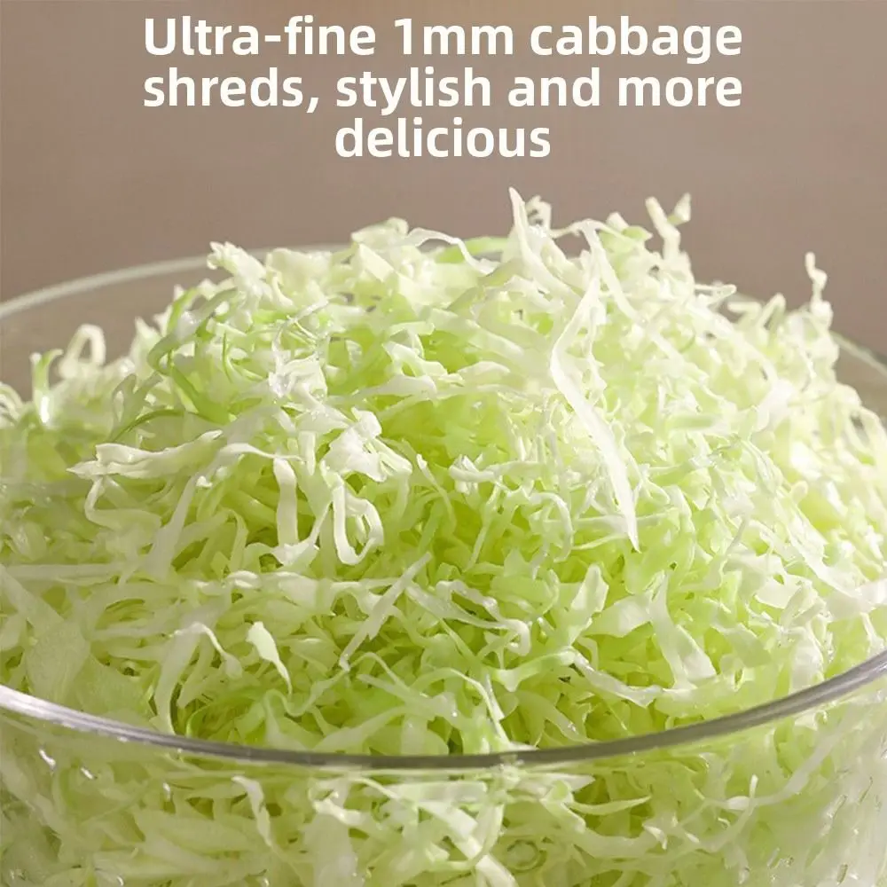 

Effortless Cabbage Grater Smooth Saving Time Cabbage Shredded Multi-Functional Uniform Vegetable Slicer Cutter Kitchen Gadget