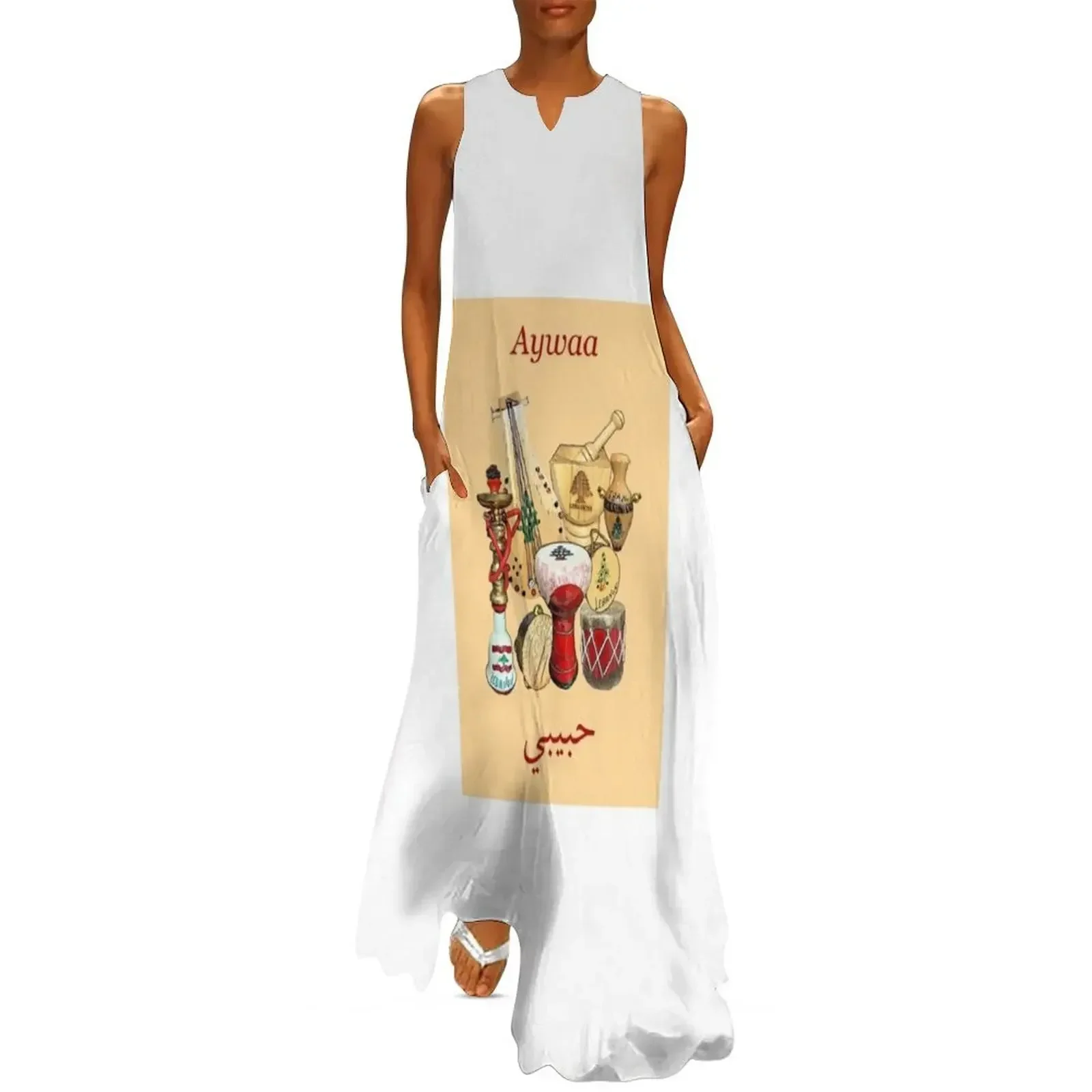 

Aywa habibi Long Dress summer dresses womens 2025 summer dresses women 2025 summer dress woman 2025 trendy Dress