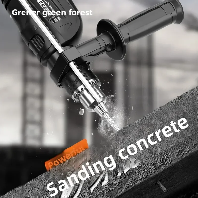 

220V Maxpower Green Forest Multifunctional Impact Drill for Precise and Efficient Drilling