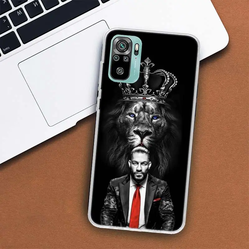 R-Roman Big Dog R-Reigns Phone Case For Xiaomi Mi 12T Pro 12X 11 Ultra 10 12 Lite 13 5G 11i 11T 10T 9 9T 8 6X 5X Cover Soft Fund