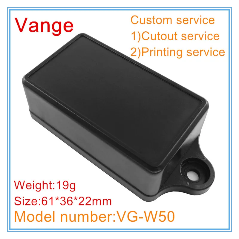 Vange iot enclosure 61*36*22mm ABS plastic project box diy