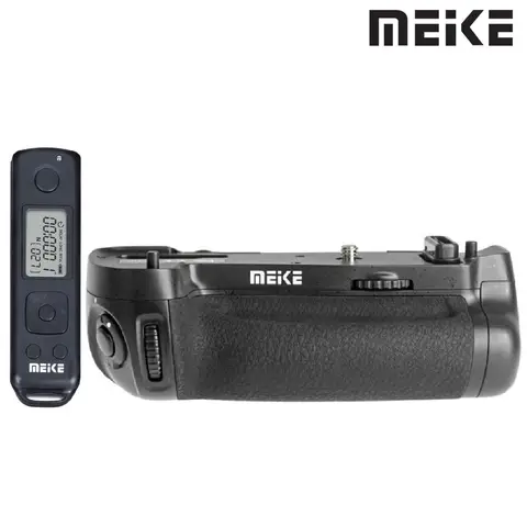 2.4G 타이밍 리모콘이 포함된 MB-D16과 같은 Nikon D750 카메라용 Meike MK-DR750 수직 배터리 그립