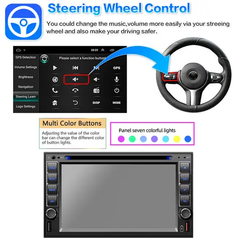 8 best sales android car stereo with cd player - №3