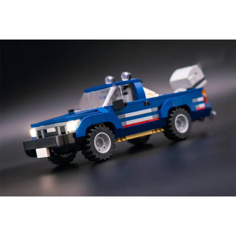 

MOC building blocks 439 parts car model City speed amphibious car toy boy Adult Christmas gift