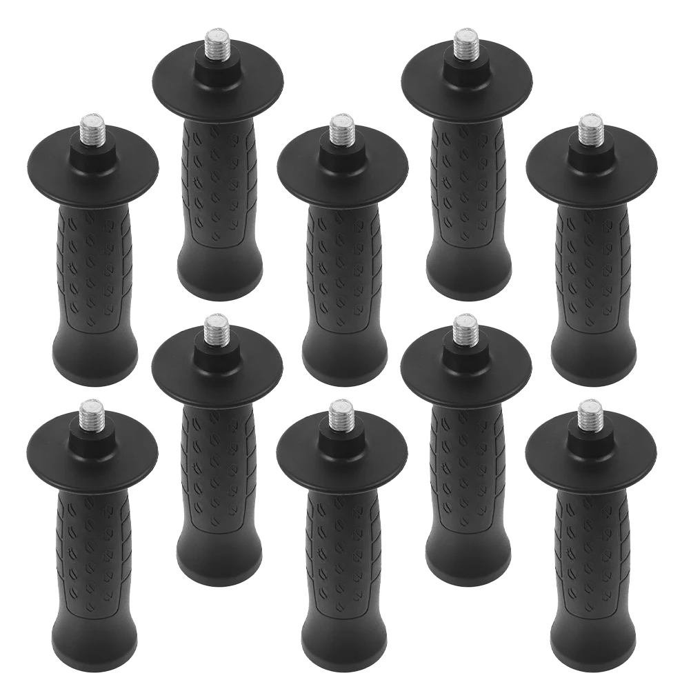 

10pcs Angle Grinder Side Handle Replacement M10 Thread Ergonomic Metal Auxiliary Handle for Grinding Machines Attachments