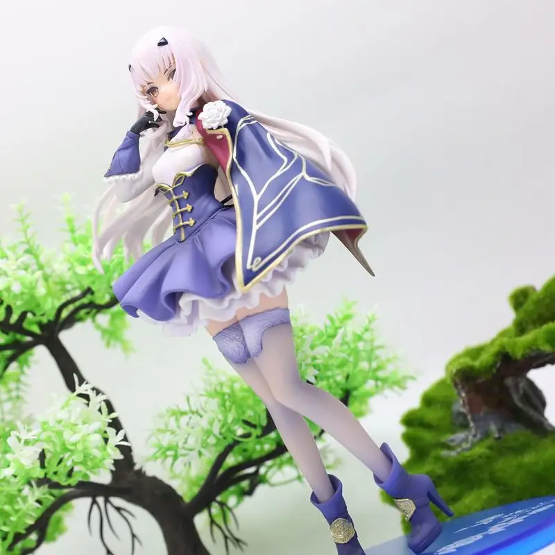 21cm MéLusine Fairy Knight Oriental Human Type Fairy Orchid Fate/Grand Order Gk Pretty Girl Model Animal Figure Kids Dolls Gifts