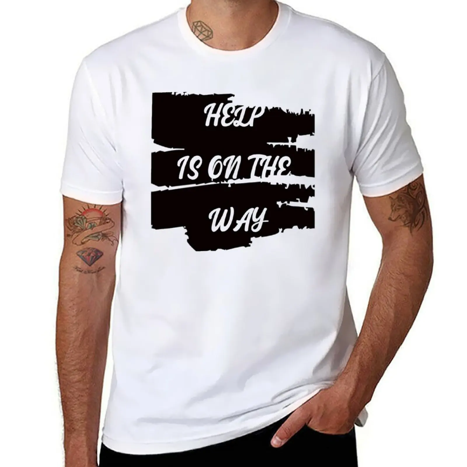

Help is on the way tee shirt, , mug, cup, design T-Shirt t shirt men 100% cotton luxury brand man t shirt summer T-Shirt