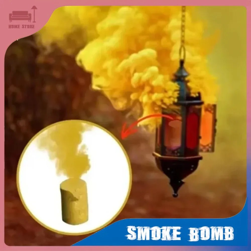 

Colorful Smoke Cakes Magic Stage Effect Atmosphere Amusing Party Decor Smoke Pills Portable Photography Halloween Props Gift