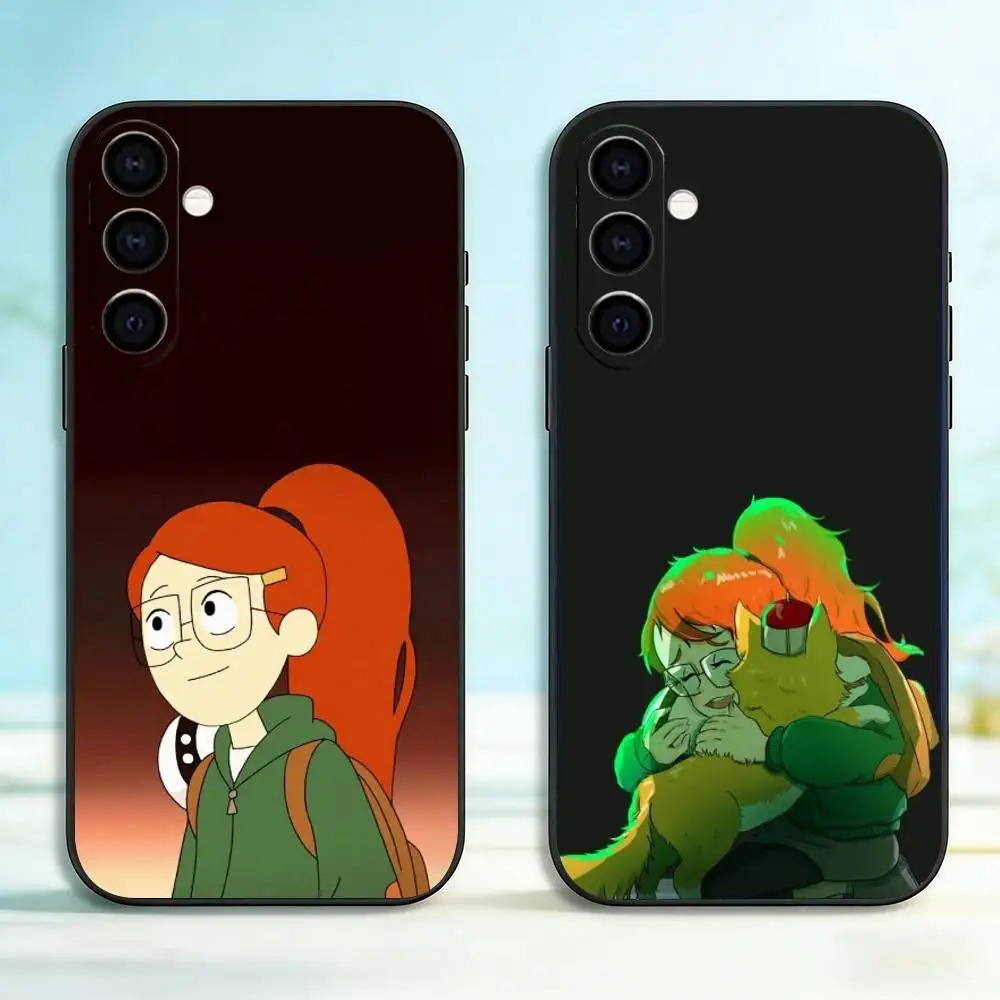 

Infinity Train Tulip Olsen Phone Case For Samsung Galaxy A73,A72,A71,A70,A53,A52,A51,Others Soft Black Cover