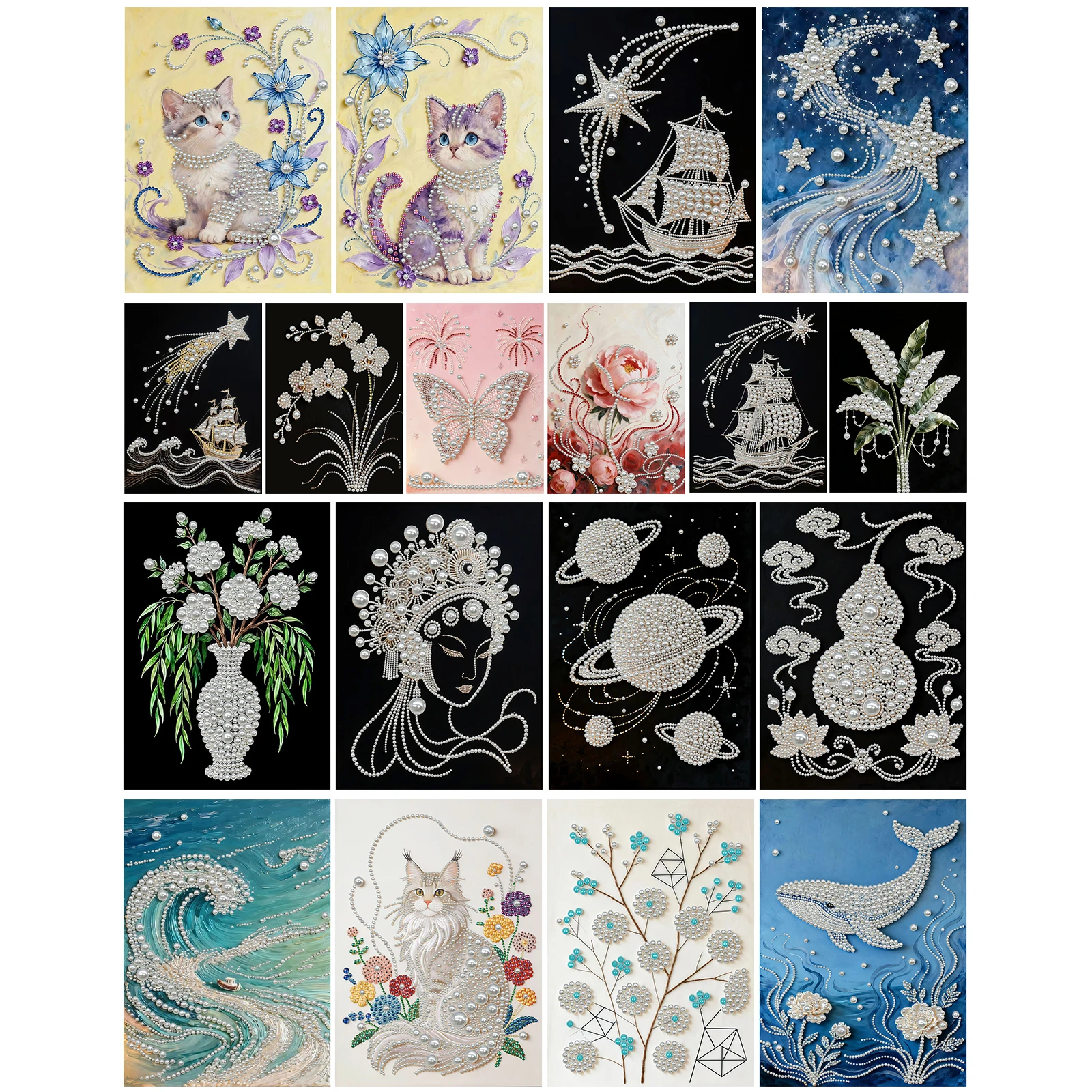 

Набор для рисования жемчужными бусинами своими руками с рамкой, 30x40 см, для взрослых и начинающих, для декора стен дома