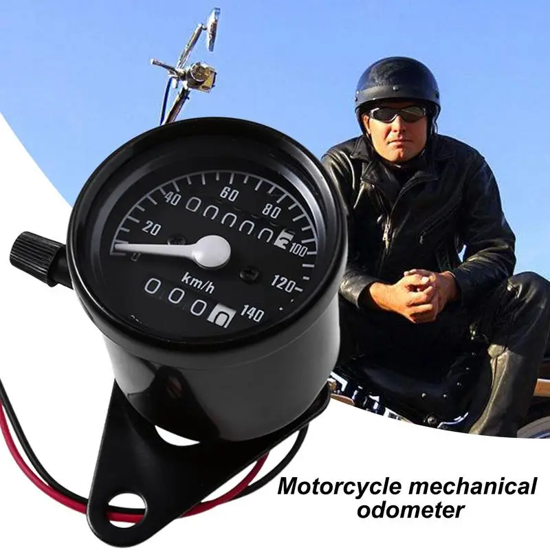 For Refer To Description  Motorcycle Mileage Meter LED 12V Retro Digital Odometer Double Mileage GPS Speedometer Waterproof