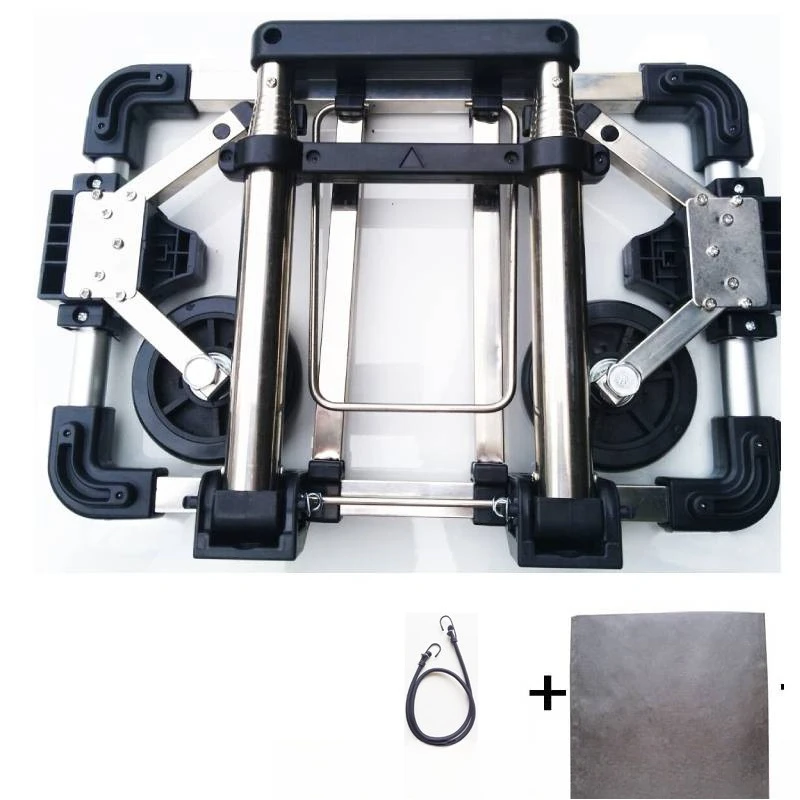 

Folding small pull cart, ultra-small pull rod cart, portable pull cart, home shopping shopping, pulling goods, travel