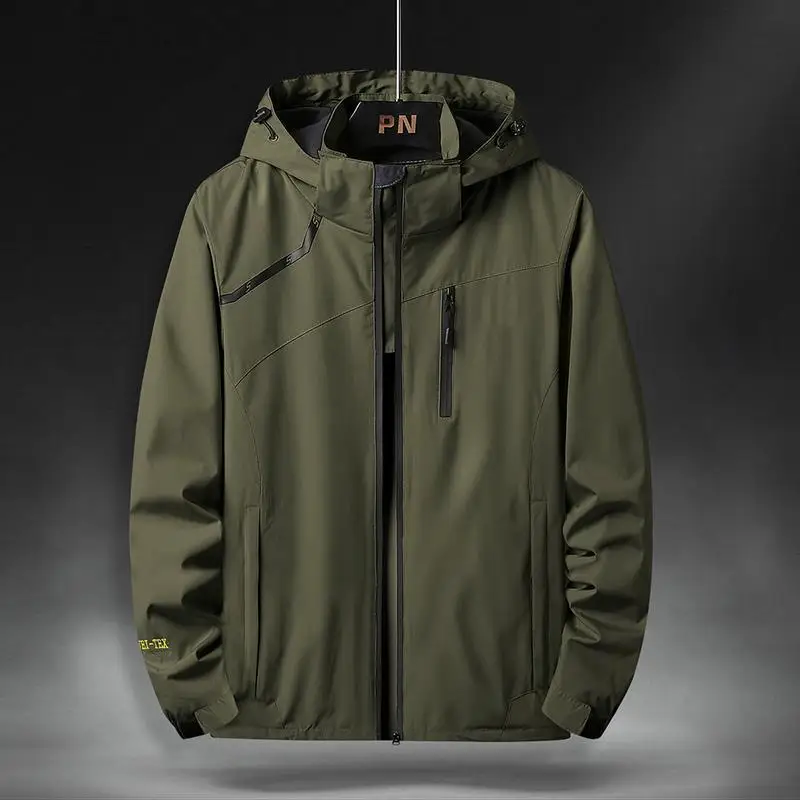 Outdoor Jacket Windbreaker Men Plus Size 5XL 6XL 7XL Windproof Rainproof Coat Big Size Men Clothing Jaqueta Masculina Inverno