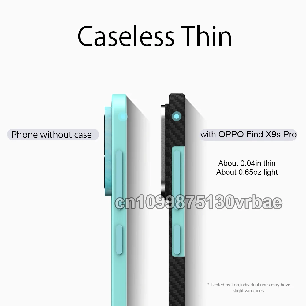 Mocne magnetyczne etui do Oppo Find X9S Pro, cienkie magnetyczne etui z włókna aramidowego i karbonu, etui Kevlar, odporne na wstrząsy etui ochronne. — zdjęcie produktu 2