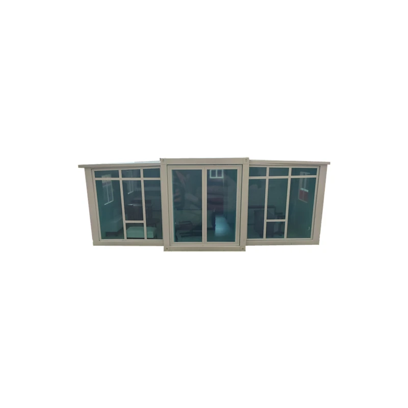 Prefabricated 20ft Prefab Home Prefab Steel Structure Container House For Sale