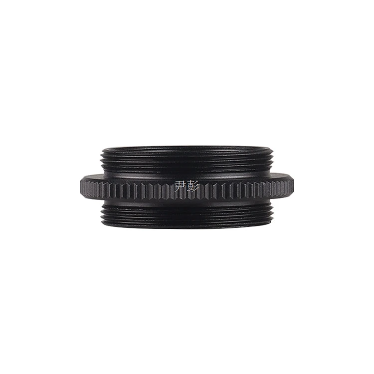 C-C Male to Male Thread Adapter Ring, C Mount Double Male Coupling Ring C External Thread to C External Thread Connector