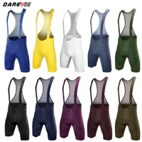 DAREVIE, pantalones cortos de ciclismo para hombre sin costuras 2,0 PRO nivel, pantalones cortos de ciclismo para hombre 6H 500KM Ride, pantalones cortos con pechera para ciclismo para hombre, elásticos en 4 direcciones