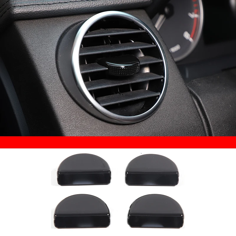 

For Land Rover Discovery 3/4 2004 - 2016 Air Outlet Adjustment Rod Decorative Cover Trim ABS Interior Accessories 4 Pcs