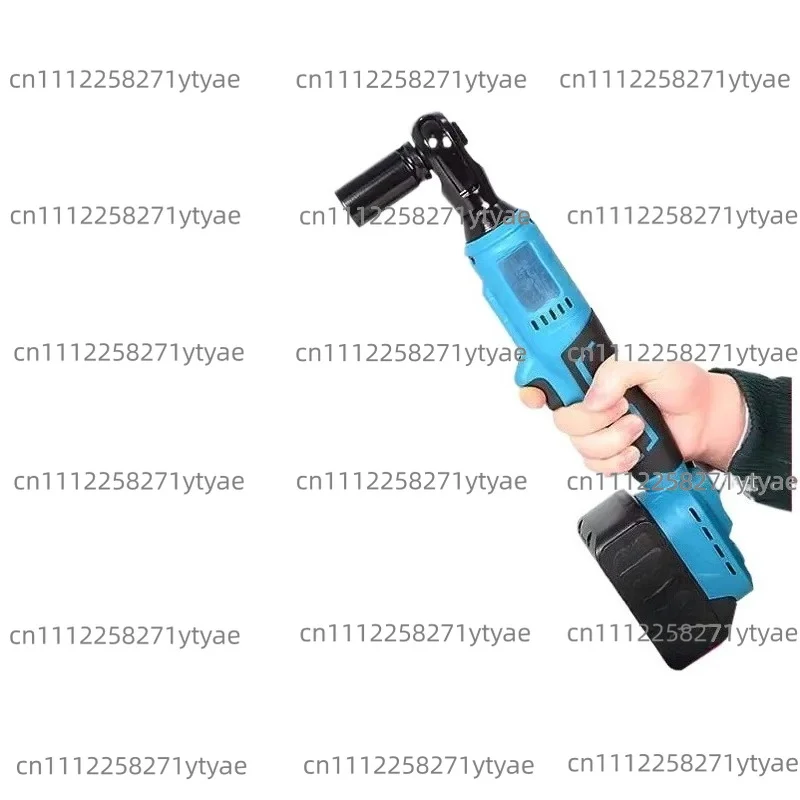 1/2 Brushless Lithium Battery Ratchet Electric Wrench Dafei Charging 90 ° High Torque Auto Repair Angular Truss Wrench