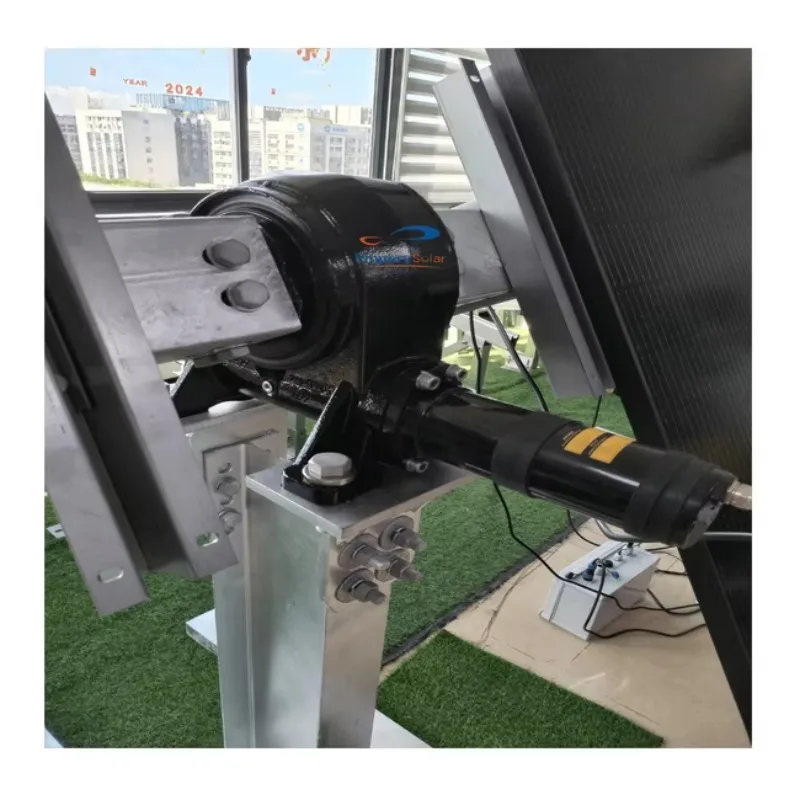 Single Axis Automatic Solar Tracking System Solar Panel Mounting Bracket Follow Sun - Detail 1
