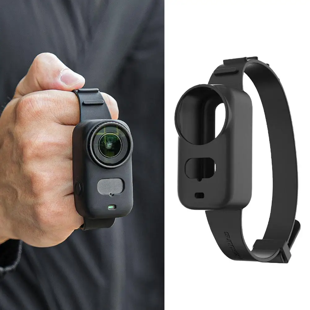 For Dji Osmo Nano Hand Wristband Rubber Protective Case For Dog Cat Action Camera Accessory Loss-resistant Expansion Strap