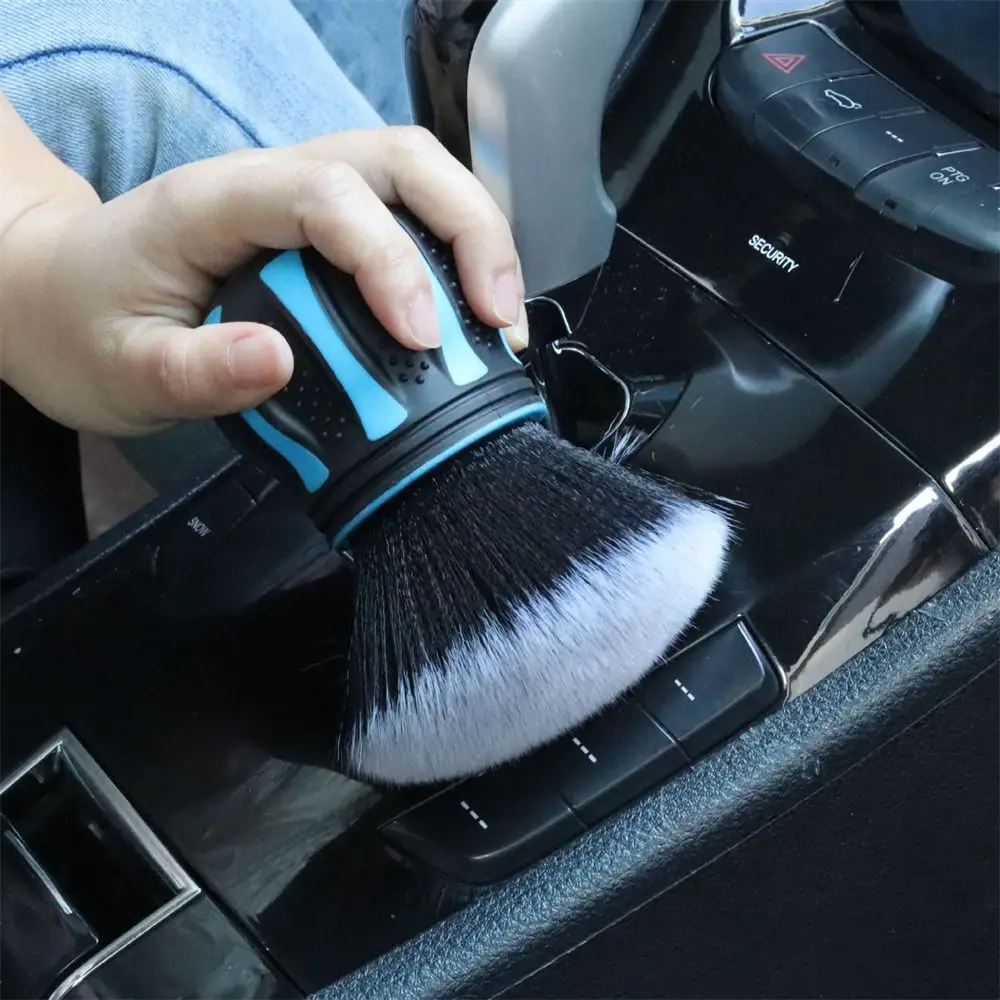 

Portable Car Cleaning Car Detailing Brushes Air Vent Multifunction Soft Bristles Brush Automobile Interior for Car