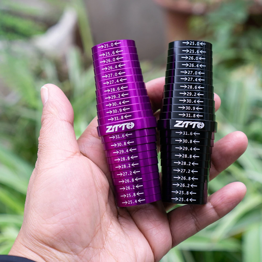 

ZTTO Bicycle Seat Post Tube Diameter Measurer Full Size Tool Accurate Measurement for 25.4-31.8mm Aluminum Alloy Durable