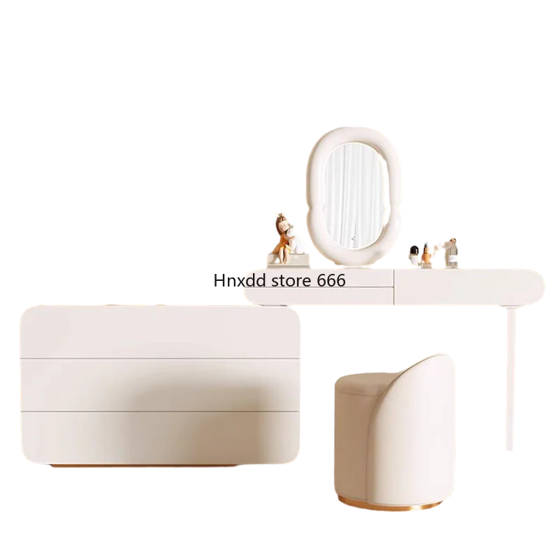 Organizer Drawers Dressing Table Minimal Study Mirror Vanity Dressing Table White Modern Penteadeiras De Maquiagem Furniture