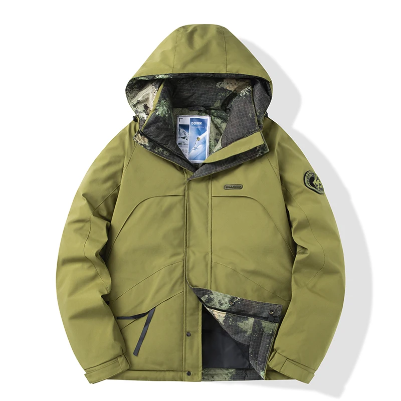 2026 Autumn-Winter New Style Fashion Casual Men's Hooded Down Jacket