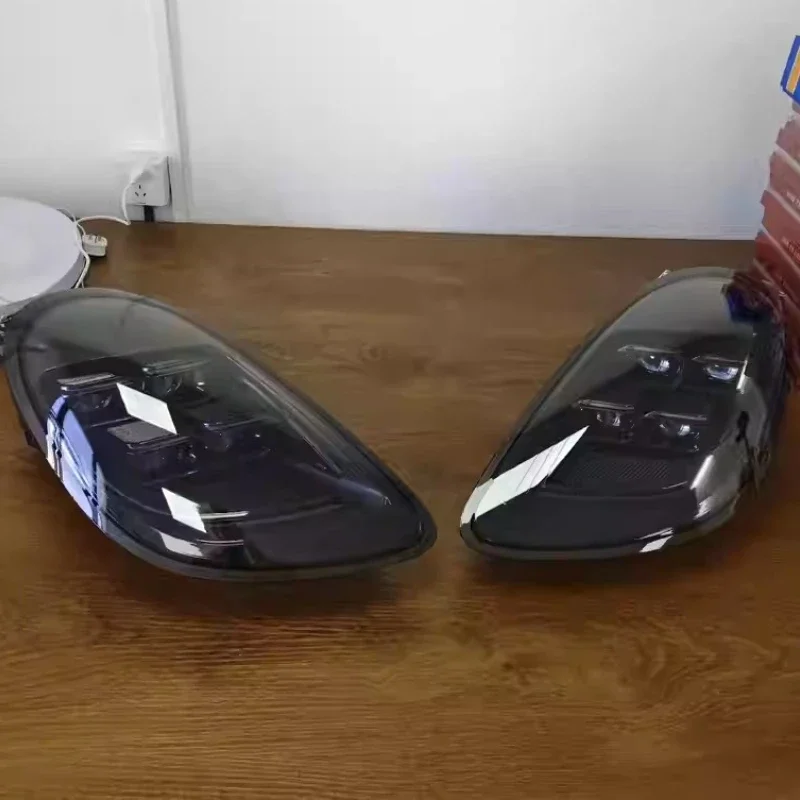 For Porsche Cayman 981 13-15 Modified 24 Style Led Matrix Headlight Assembly Daytime Running Light Turn Signal
