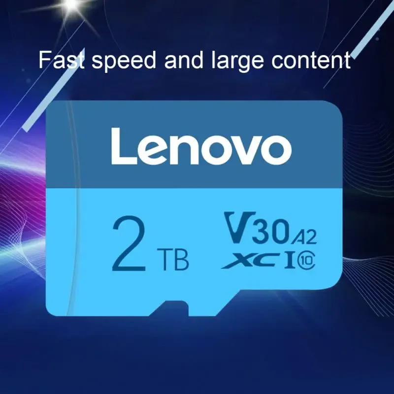 Lenovo Tiny SD Card 2TB schede di memoria ad alta velocità 256GB 512GB classe 10 Storage Micro TF SD card 128GB 1TB per telefono PC tablet MP4