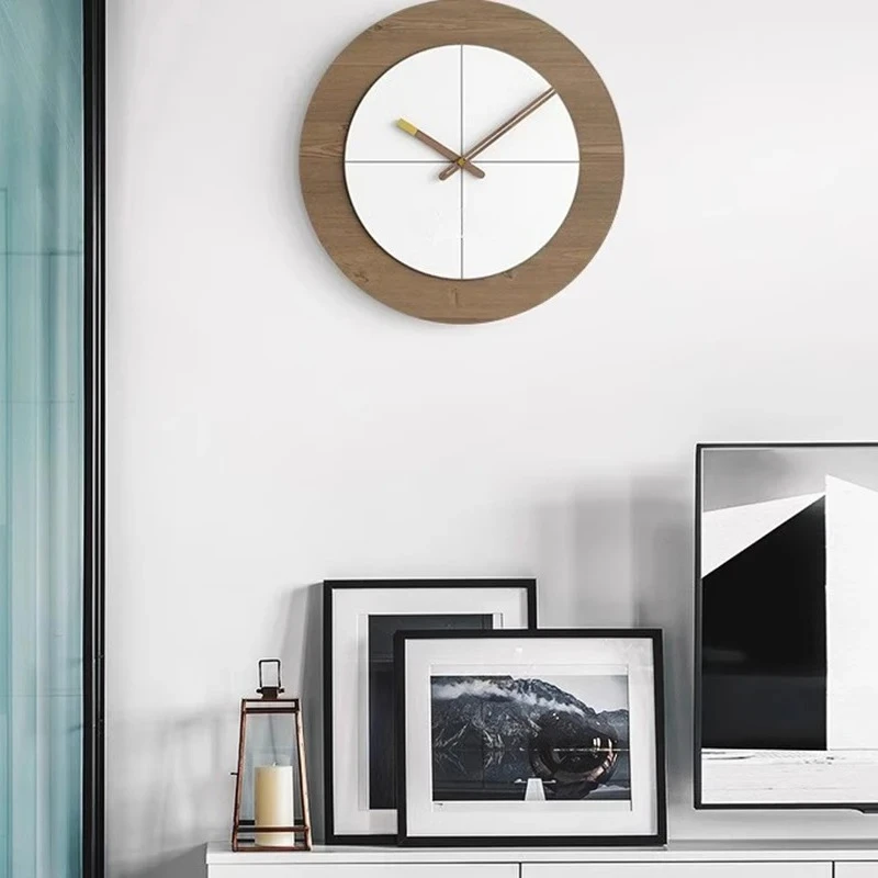 Art Mural Wall Clocks Luxury Interior Aesthetic Design Silent Creative Wall Watch Nordic Reloj De Pared Ornaments Home Decor