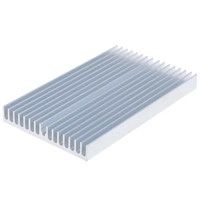 100*60*10mm  DIY Cooler Aluminum Heatsink Grille Shape Radiator Heat Sink Chip For IC LED Power Transistor