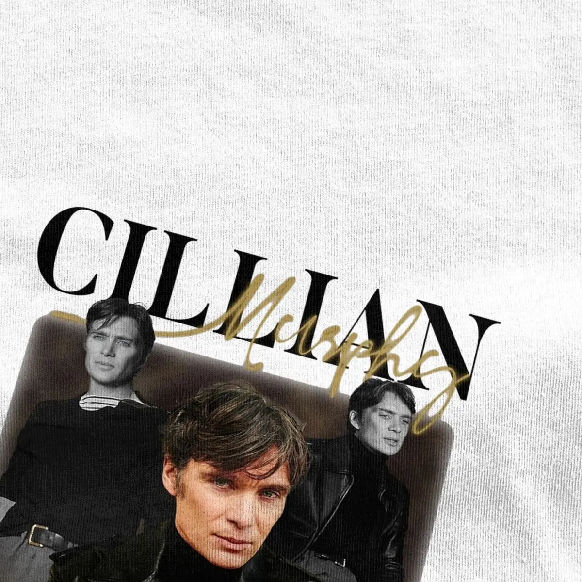 Cillian Murphy Shirt Accessories Men Women Pure Cotton Crazy Tee Shirt Short Sleeve Clothing Gift Idea