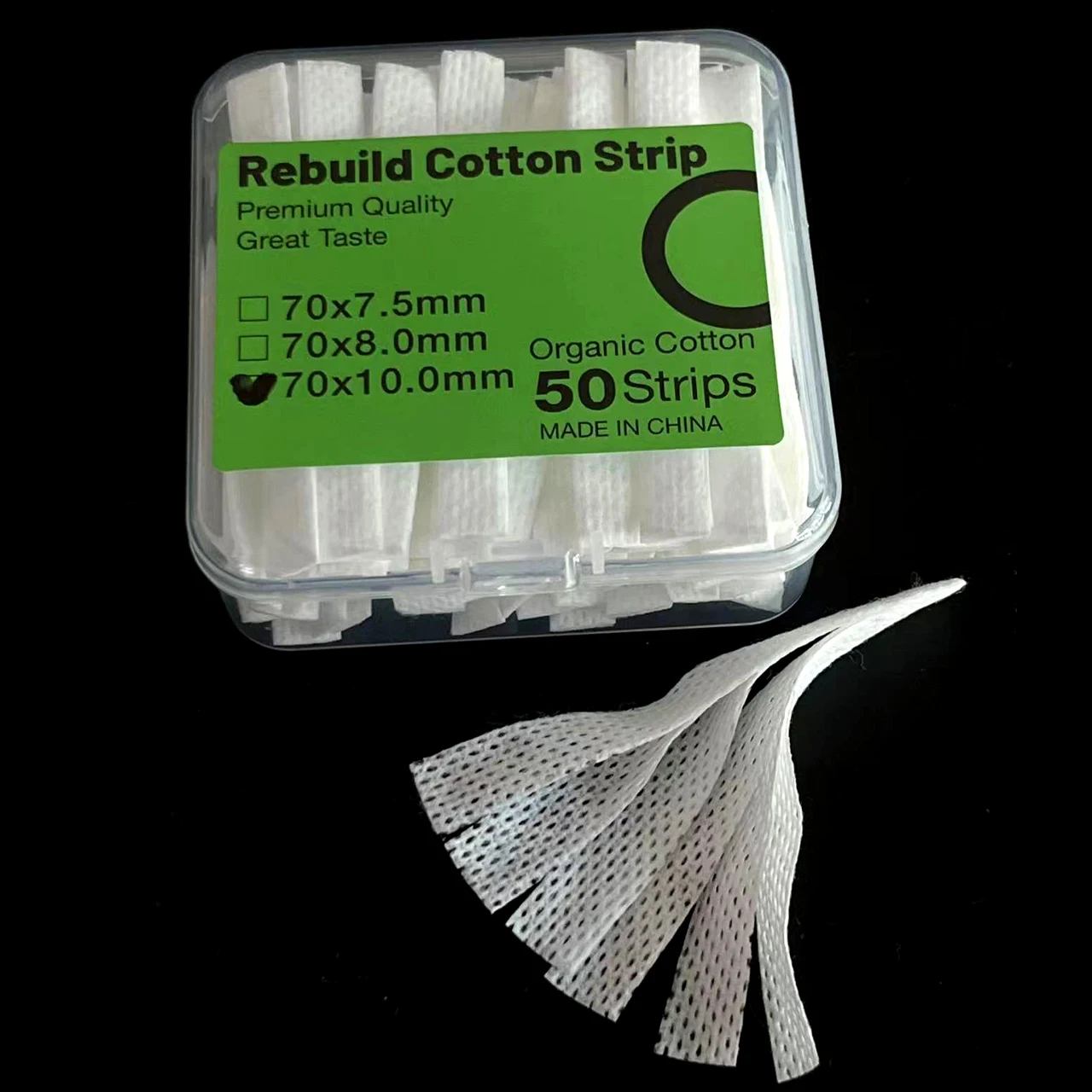 50 Strips/Box General Original Mesh/Organic Cotton Strip For PNP/TPP/GaliburnG/RPM2/3/GT Series/GTX/XROS ReBuild Kit WaterColor