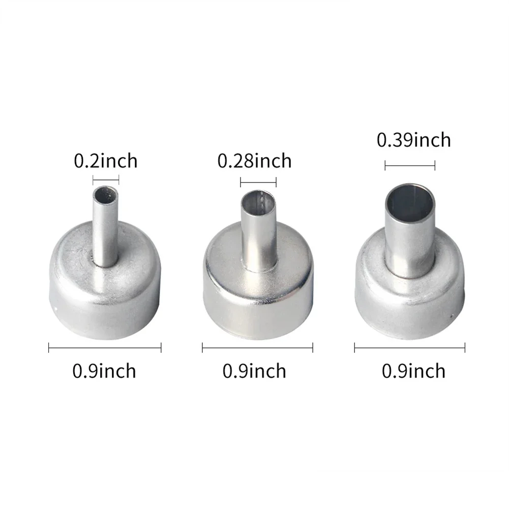 Multifunction Use Nozzle Welding Nozzle Soldering Stainless Steel Nozzles 858D For 858 Soldering Tools Practical