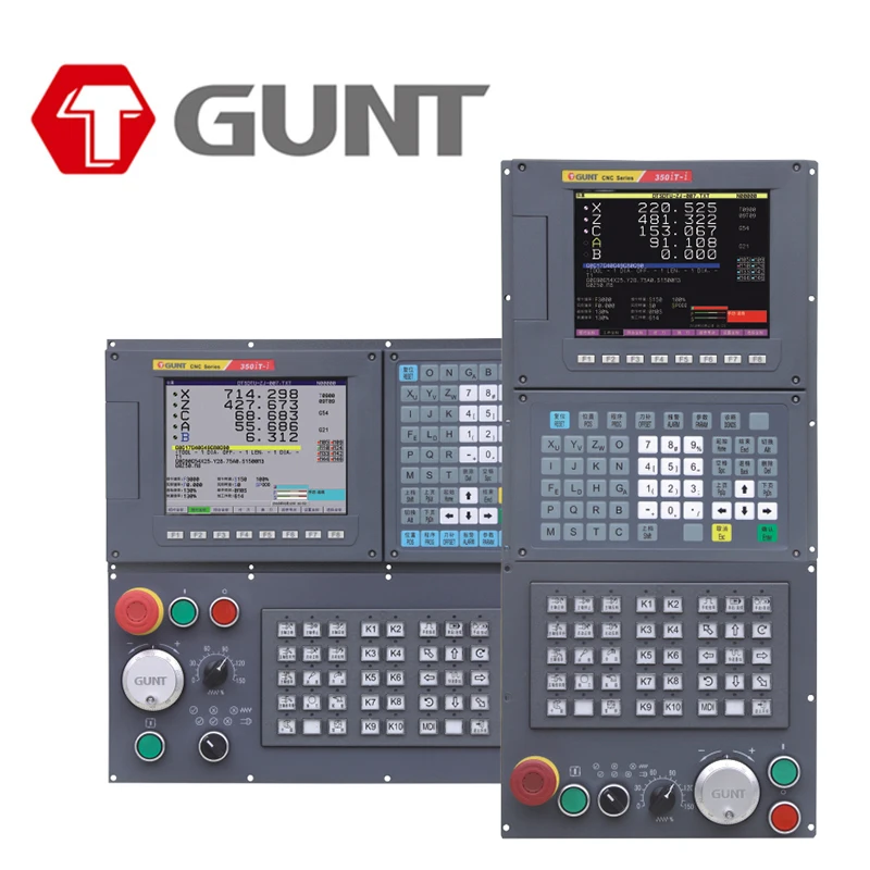 GUNT-350iT-i turning and milling composite numerical control system, 2/8 axis, inclined bed lathe, vertical lathe controller