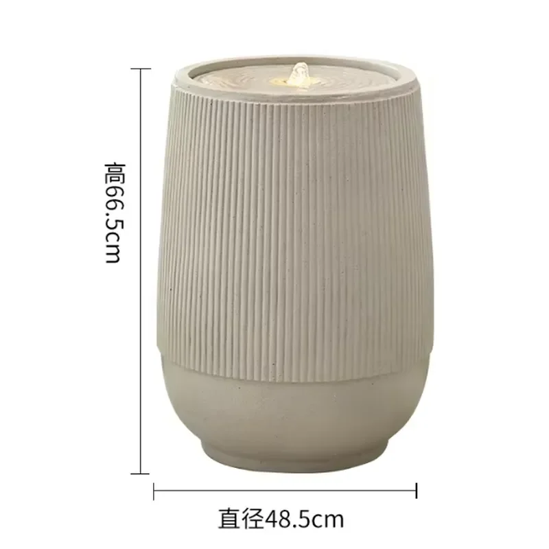 Factory Direct Sales Large Water Fountain Decorative Resin Fountain for Garden Home Decor