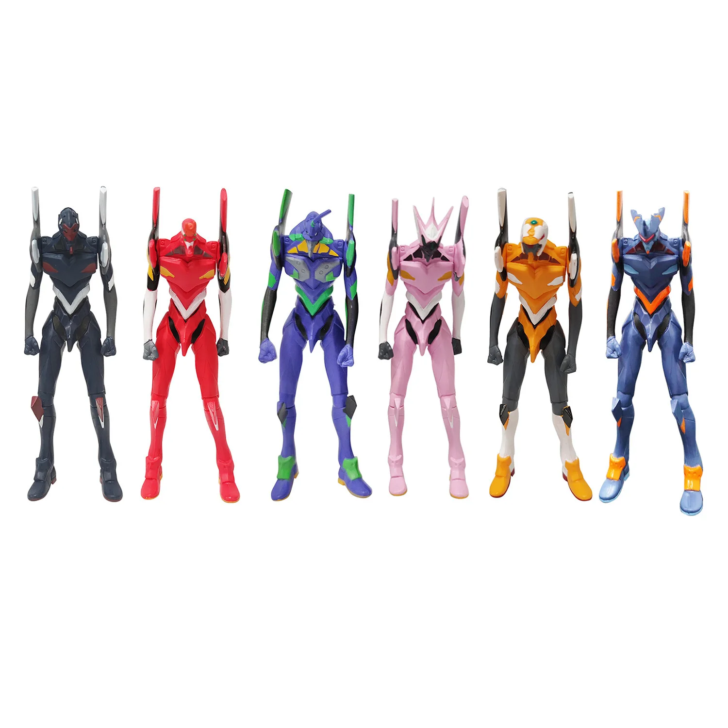 انمي ياباني إيفا EVANGELION-01 EVANGELION-02 الآلة الأولى عمل الشكل البلاستيكية اللعب 16 سنتيمتر