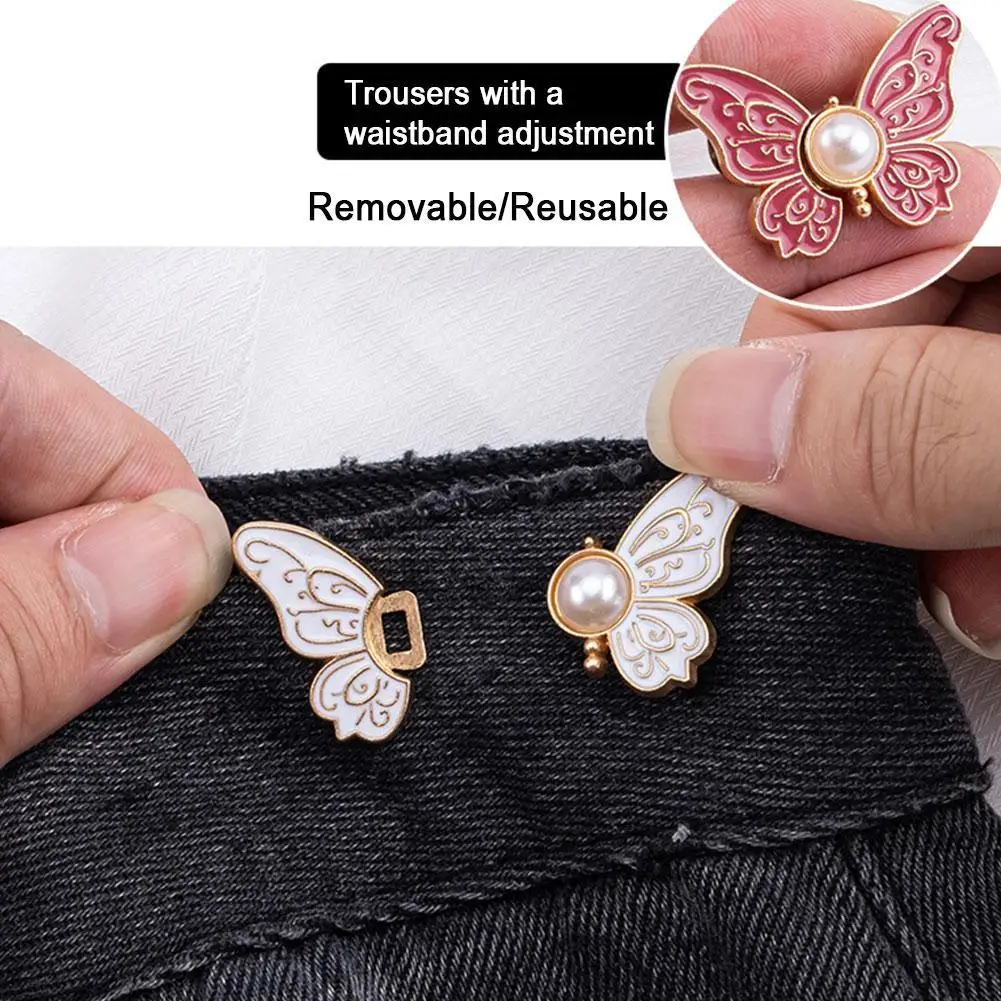 Faja Reductora de Cintura de Aleación con Diseño de Mariposa, Sin Costuras, Hebilla Extraíble, Accesorio de Moda, Diseño de Cintura Alta, Elegante, Crea Q0X2