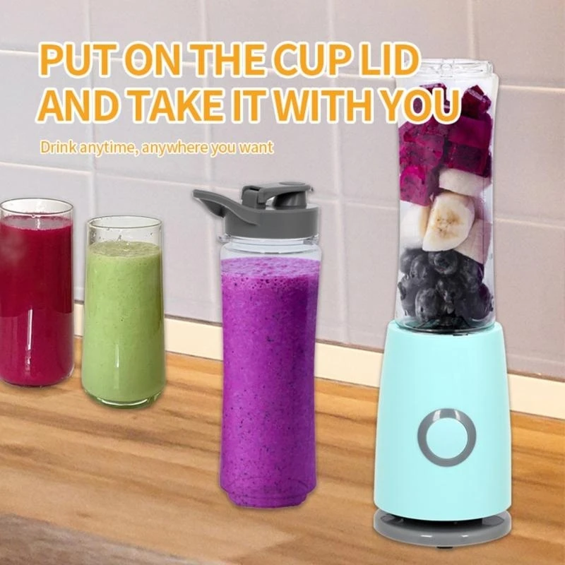 전기 주스 컵 충전 휴대용 쥬스와 함께 미니 블렌더 홈