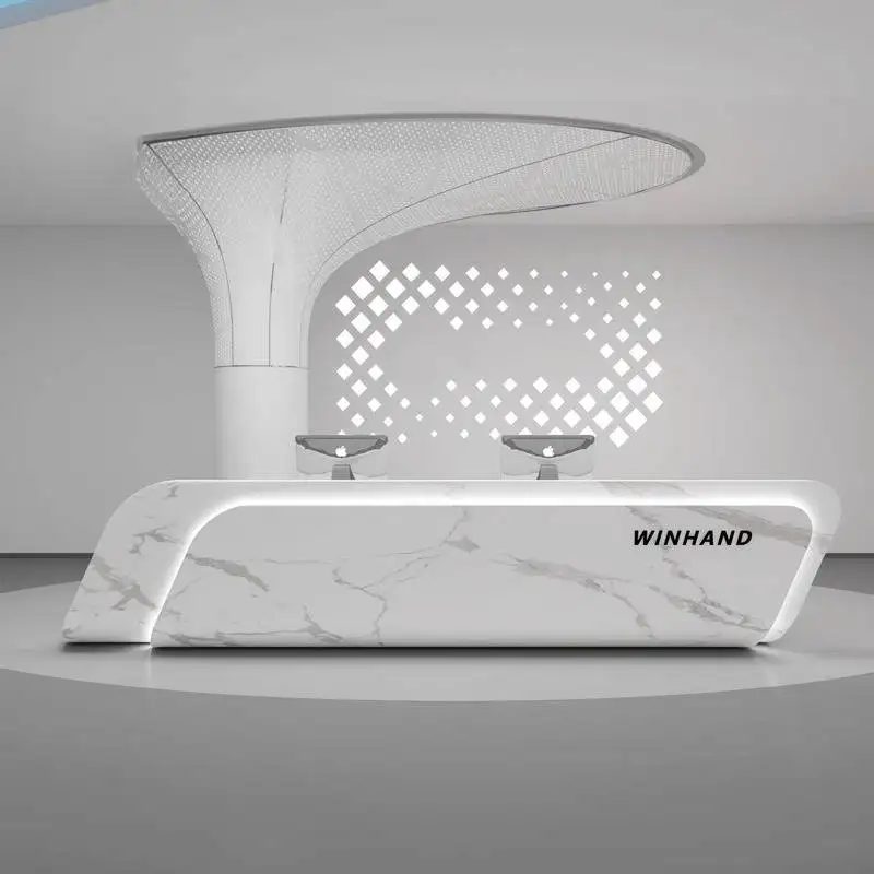 Decor Design Reception Desks Vintage Checkout Corner Drawers Reception Desks Classic Luxury Recepcion Mostrador Office Furniture