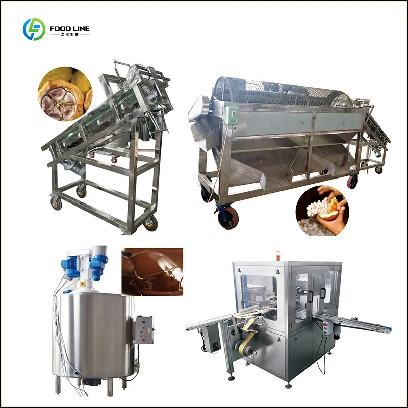 Automatic Chocolate Moulding Machine Chocolate Production Line Full Automatic Chocolate Making Machine FL Customized