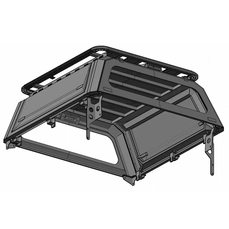 

Customized Pickup Truck Bed Canopy Platform Rack Box Cover Platform Frame Pickup Truck High Cover Sturdy and High Quality